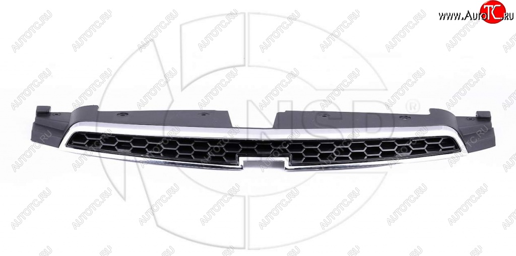 2 799 р. Решетка радиатора NSP. Chevrolet Cruze J300 седан дорестайлинг (2009-2012) (Неокрашенная)  с доставкой в г. Пермь