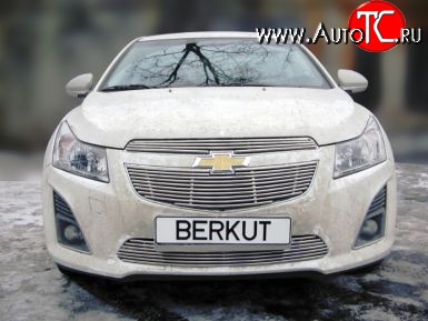 5 999 р. Декоративная вставка решетки радиатора Berkut Chevrolet Cruze J300 седан рестайлинг (2012-2015)  с доставкой в г. Пермь