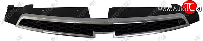 1 499 р. Решетка радиатора SAT (верхняя) Chevrolet Cruze J300 седан дорестайлинг (2009-2012) (Неокрашенная)  с доставкой в г. Пермь