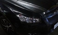 999 р. Реснички на фары CT Chevrolet Cruze J305 хэтчбек дорестайлинг (2009-2012) (Неокрашенные)  с доставкой в г. Пермь. Увеличить фотографию 2
