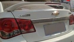 2 689 р. Спойлер M-VRS V2 Chevrolet Cruze J300 седан дорестайлинг (2009-2012) (Неокрашенный)  с доставкой в г. Пермь. Увеличить фотографию 2