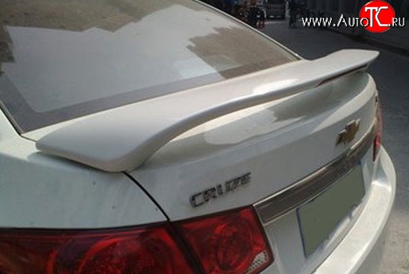 2 689 р. Спойлер M-VRS V2 Chevrolet Cruze J300 седан дорестайлинг (2009-2012) (Неокрашенный)  с доставкой в г. Пермь