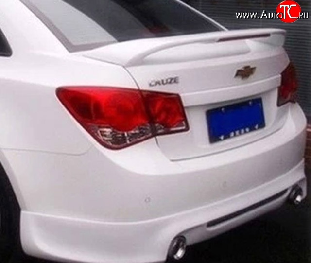 4 299 р. Спойлер M-VRS Chevrolet Cruze J300 седан дорестайлинг (2009-2012) (Неокрашенный)  с доставкой в г. Пермь