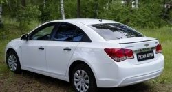 1 699 р. Лип спойлер RA Chevrolet Cruze J300 седан рестайлинг (2012-2015) (Неокрашенный)  с доставкой в г. Пермь. Увеличить фотографию 2