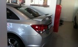 6 849 р. Спойлер LitCompany Chevrolet Cruze J300 седан дорестайлинг (2009-2012) (Неокрашенный)  с доставкой в г. Пермь. Увеличить фотографию 4