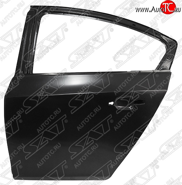 14 399 р. Левая дверь задняя SAT Chevrolet Cruze J300 седан рестайлинг (2012-2015) (Неокрашенная)  с доставкой в г. Пермь