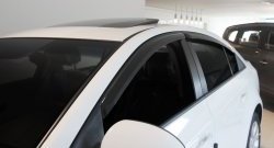 1 249 р. Дефлектора окон Avtoclover Chevrolet Cruze J305 хэтчбек рестайлинг (2012-2015)  с доставкой в г. Пермь. Увеличить фотографию 2