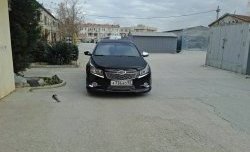3 799 р. Накладка Z-Line на передний бампер Chevrolet Cruze J300 седан рестайлинг (2012-2015) (Неокрашенная)  с доставкой в г. Пермь. Увеличить фотографию 2