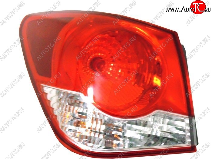 2 199 р. Левый внешний фонарь SAT Chevrolet Cruze J300 седан дорестайлинг (2009-2012)  с доставкой в г. Пермь