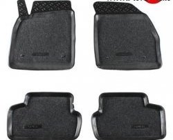 Комплект ковриков в салон Aileron 4 шт. (полиуретан, покрытие Soft) Chevrolet Cruze ( J300,  J305) (2009-2015) седан дорестайлинг, хэтчбек дорестайлинг, седан рестайлинг, хэтчбек рестайлинг