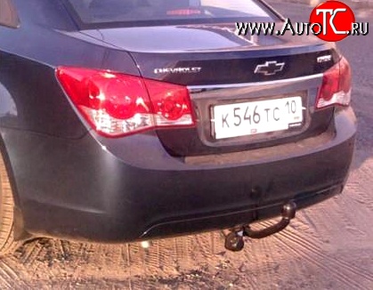 8 349 р. Фаркоп NovLine  Chevrolet Cruze ( J300,  J305) (2009-2015) седан дорестайлинг, хэтчбек дорестайлинг, седан рестайлинг, хэтчбек рестайлинг  с доставкой в г. Пермь