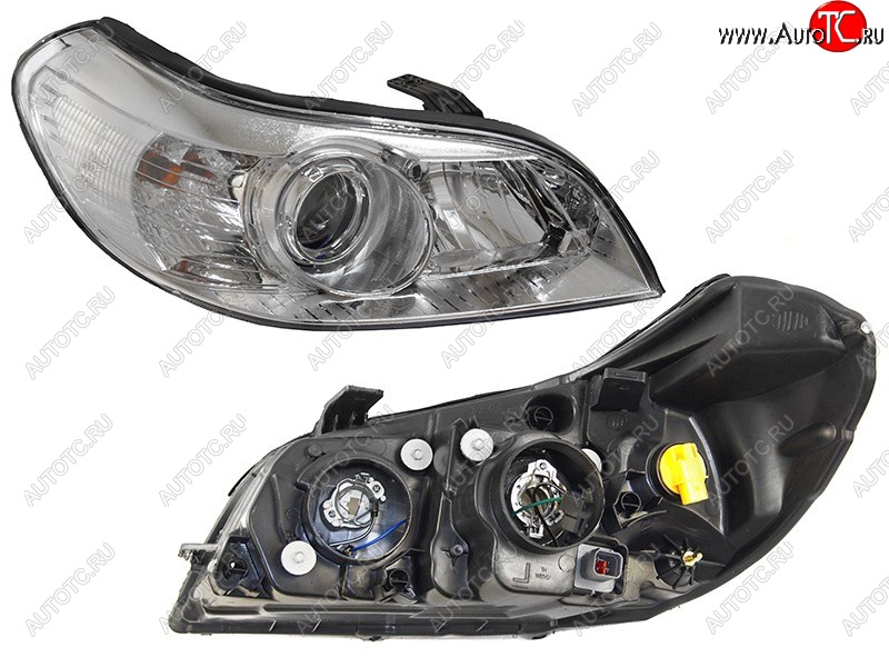 5 599 р. Правая передняя фара SAT (мех. корректор) Chevrolet Epica V250 (2006-2012)  с доставкой в г. Пермь
