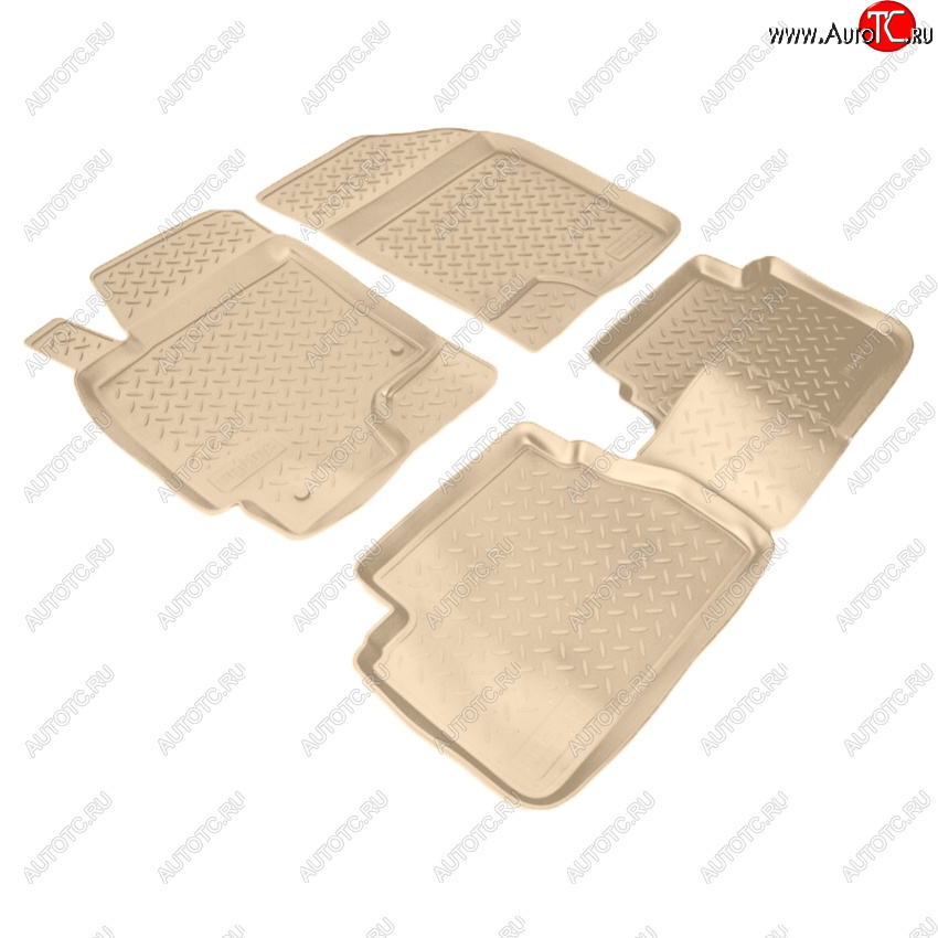 3 069 р. Коврики салона Norplast Unidec  Chevrolet Epica  V250 (2006-2012) (Цвет: бежевый)  с доставкой в г. Пермь