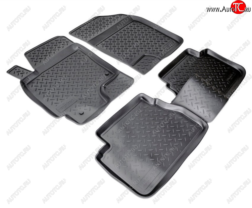 2 599 р. Комплект ковриков в салон Norplast Unidec Chevrolet Epica V250 (2006-2012) (Цвет: черный)  с доставкой в г. Пермь