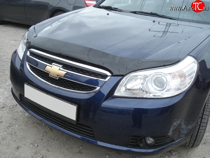 2 799 р. Дефлектор капота NovLine Chevrolet Epica V250 (2006-2012)  с доставкой в г. Пермь