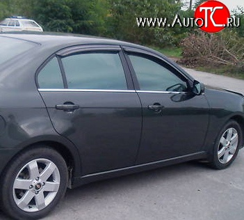 521 р. Дефлекторы окон (ветровики) Novline 4 шт Chevrolet Epica V250 (2006-2012)  с доставкой в г. Пермь