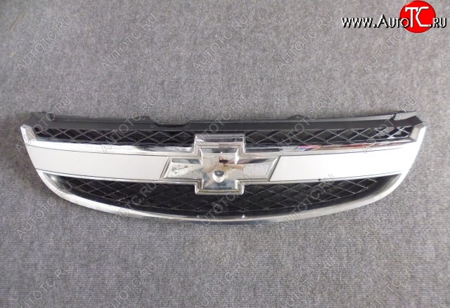 2 499 р. Решетка радиатора SPARD Chevrolet Epica V250 (2006-2012) (Неокрашенная)  с доставкой в г. Пермь