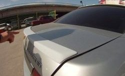 3 299 р. Лип спойлер CT Chevrolet Epica V250 (2006-2012) (Неокрашенный)  с доставкой в г. Пермь. Увеличить фотографию 2