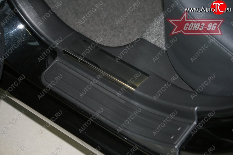 2 249 р. Накладки на внутреннюю пластиковую часть порога Souz-96 Chevrolet Epica V250 (2006-2012)  с доставкой в г. Пермь