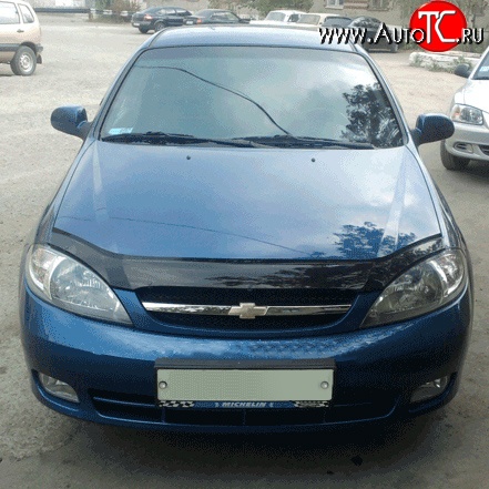 2 069 р. Дефлектор капота NovLine Daewoo Gentra KLAS седан (2012-2016)  с доставкой в г. Пермь