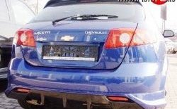 4 499 р. Накладка заднего бампера ATL Chevrolet Lacetti хэтчбек (2002-2013) (Неокрашенная)  с доставкой в г. Пермь. Увеличить фотографию 2