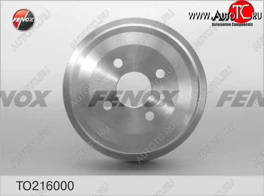 2 669 р. Барабан тормозной задний FENOX Chevrolet Lanos T100 седан (2002-2017)  с доставкой в г. Пермь
