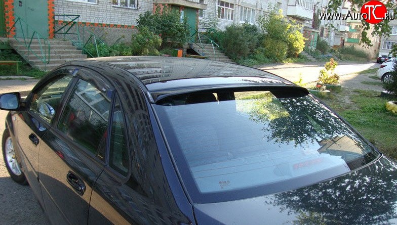 1 049 р. Козырёк на заднее стекло M-VRS Chevrolet Lacetti седан (2002-2013) (Неокрашенный)  с доставкой в г. Пермь