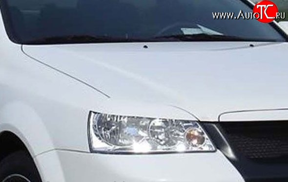 569 р. Реснички на фары M-VRS Chevrolet Lacetti седан (2002-2013) (Неокрашенные)  с доставкой в г. Пермь