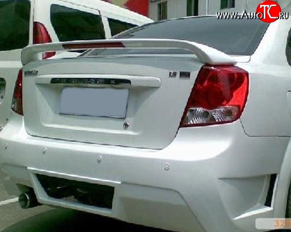 3 349 р. Спойлер M-VRS Chevrolet Lacetti седан (2002-2013) (Неокрашенный)  с доставкой в г. Пермь