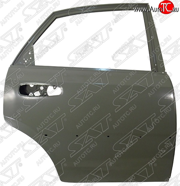 9 299 р. Правая дверь задняя SAT Chevrolet Lacetti седан (2002-2013) (Неокрашенная)  с доставкой в г. Пермь