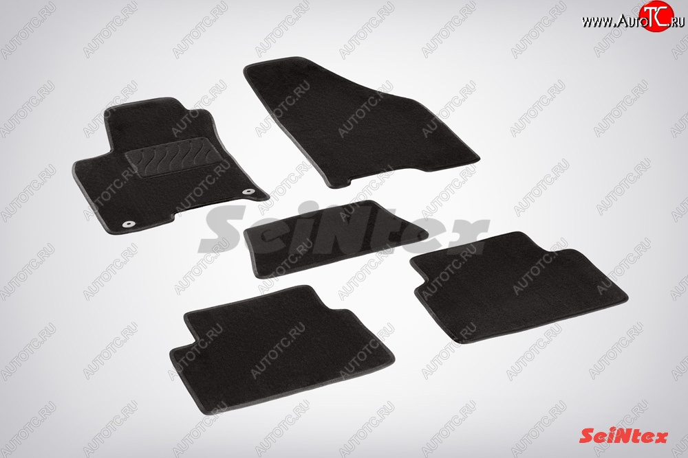2 799 р. Износостойкие коврики в салон SeiNtex Premium LUX (ворсовые) Chevrolet Lacetti хэтчбек (2002-2013)  с доставкой в г. Пермь