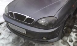 6 249 р. Передний бампер CT Chevrolet Lanos T100 седан (2002-2017) (Неокрашенный)  с доставкой в г. Пермь. Увеличить фотографию 3