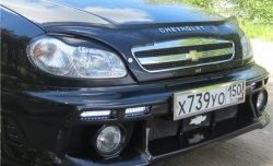 6 899 р. Передний бампер SX Chevrolet Lanos T100 седан (2002-2017) (Неокрашенный)  с доставкой в г. Пермь. Увеличить фотографию 3