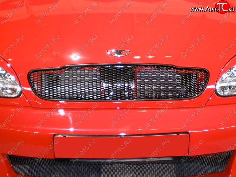 3 199 р. Решётка радиатора CT Chevrolet Lanos T100 седан (2002-2017) (Неокрашенная)  с доставкой в г. Пермь