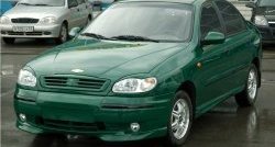 499 р. Комплект ресничек на фары Дельта Chevrolet Lanos T100 седан (2002-2017) (Неокрашенные)  с доставкой в г. Пермь. Увеличить фотографию 5