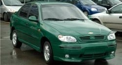 499 р. Комплект ресничек на фары Дельта Chevrolet Lanos T100 седан (2002-2017) (Неокрашенные)  с доставкой в г. Пермь. Увеличить фотографию 9