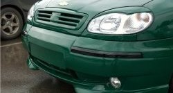 499 р. Комплект ресничек на фары Дельта Chevrolet Lanos T100 седан (2002-2017) (Неокрашенные)  с доставкой в г. Пермь. Увеличить фотографию 11