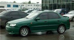 2 159 р. Спойлер Дельта Chevrolet Lanos T100 седан (2002-2017) (Неокрашенный)  с доставкой в г. Пермь. Увеличить фотографию 3