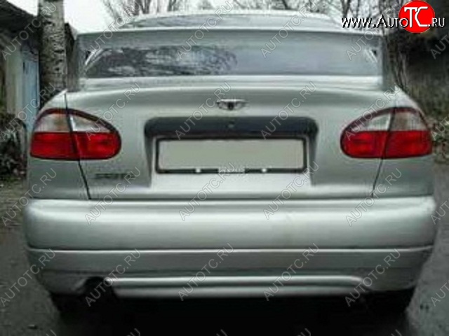6 399 р. Задний бампер AVR-Cup Chevrolet Lanos T100 седан (2002-2017) (Неокрашенный)  с доставкой в г. Пермь