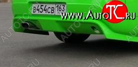 5 399 р. Задний бампер SX Chevrolet Lanos T100 седан (2002-2017) (Неокрашенный)  с доставкой в г. Пермь