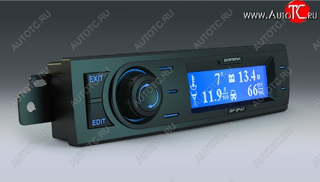 8 399 р. Бортовой компьютер с синей подсветкой Gamma GF 240 ЗАЗ Sens хэтчбэк (2007-2017)  с доставкой в г. Пермь