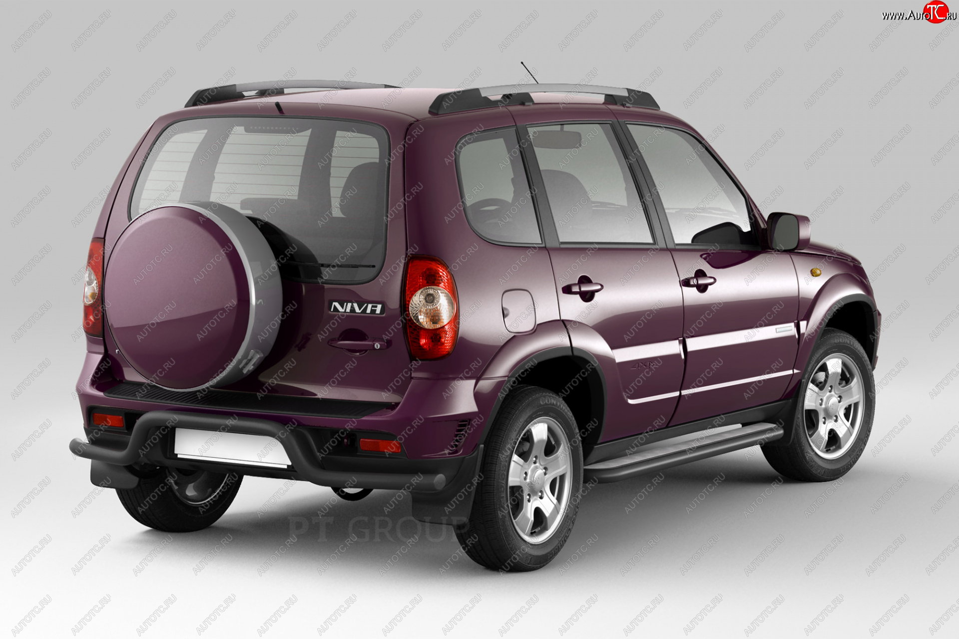 11 519 р. Порожки для ног Petroil Tuning (Ø51 мм)  Chevrolet Niva  2123 (2009-2020), Лада 2123 (Нива Шевроле) (2009-2021) (Сталь с полимерным покрытием в цвет: черный ❞Шагрень❝)  с доставкой в г. Пермь