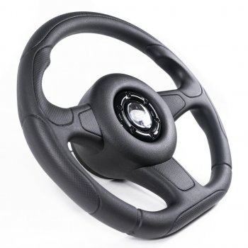 3 299 р. Рулевое колесо Sport Extrim (Ø360 мм) Лада 2112 купе (2002-2009)  с доставкой в г. Пермь. Увеличить фотографию 2