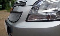 1 539 р. Сетка в решетку радиатора (нижняя) Russtal Chevrolet Orlando (2011-2018) (хром)  с доставкой в г. Пермь. Увеличить фотографию 3