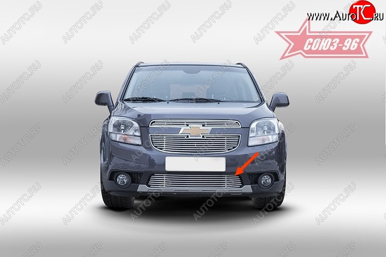 5 309 р. Декоративный элемент воздухозаборника Souz-96 (d10)  Chevrolet Orlando (2011-2018)  с доставкой в г. Пермь