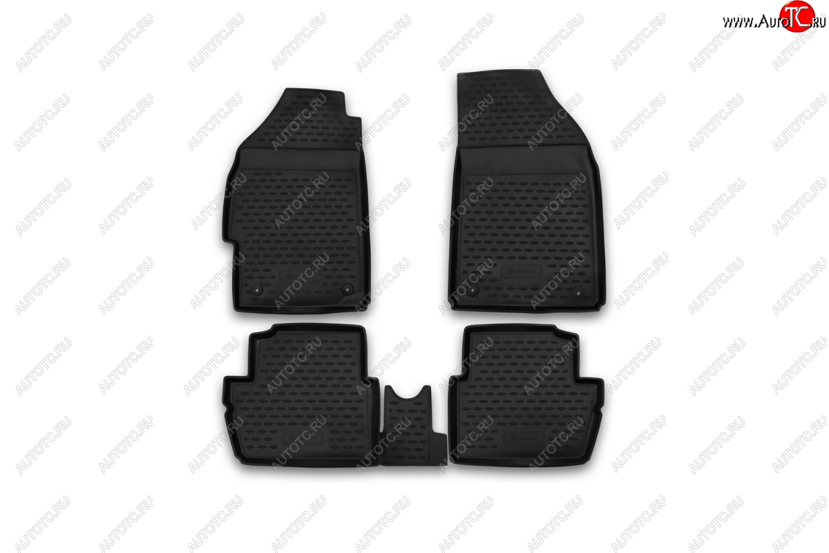 3 199 р. Коврики в салон Element 3D (полиуретан) Chevrolet Spark M300 дорестайлинг (2010-2015)  с доставкой в г. Пермь