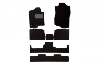 Текстильные коврики салона Klever Premium АКПП Chevrolet Tahoe  GMT900 (2006-2013) 5 дв. (Черные)