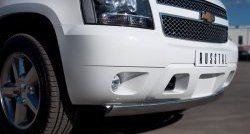 18 099 р. Защита переднего бампера (Ø75х42 мм, нержавейка) Russtal Chevrolet Tracker (2013-2015)  с доставкой в г. Пермь. Увеличить фотографию 2