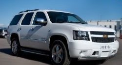18 099 р. Защита переднего бампера (Ø75х42 мм, нержавейка) Russtal Chevrolet Tracker (2013-2015)  с доставкой в г. Пермь. Увеличить фотографию 4