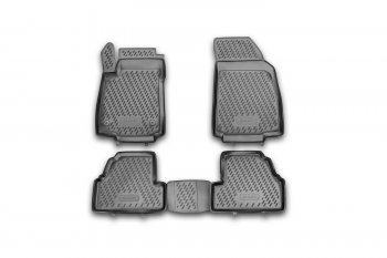 Комплект 3D ковриков салона Element (полиуретан) Chevrolet Tracker (2013-2015) (Черные)
